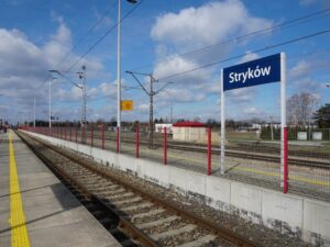 Peron Stryków (fot. PKP PLK)