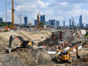 Prace na stacji Warszawa Zachodnia idą pełną parą (fot. Martyn Janduła / PKP PLK)