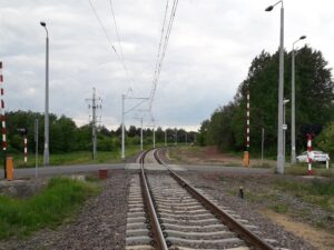 Nowy przystanek Jedlicze k. Zgierza (fot. Jakub Raj PKP PLK)
