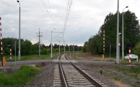 Nowy przystanek Jedlicze k. Zgierza (fot. Jakub Raj PKP PLK)