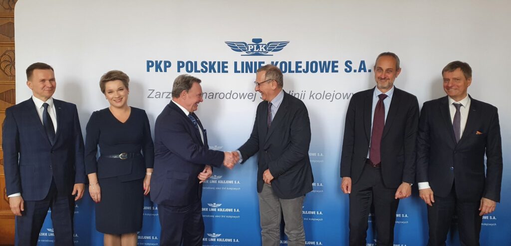 Spotkanie przedstawicieli PLK z zarządcą francuskiej infrastruktury kolejowej (fot. PKP PLK)