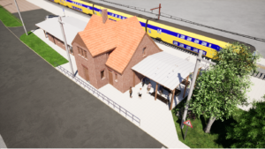 Dworzec Kuźnica (Hel) Fot. PKP S.A.