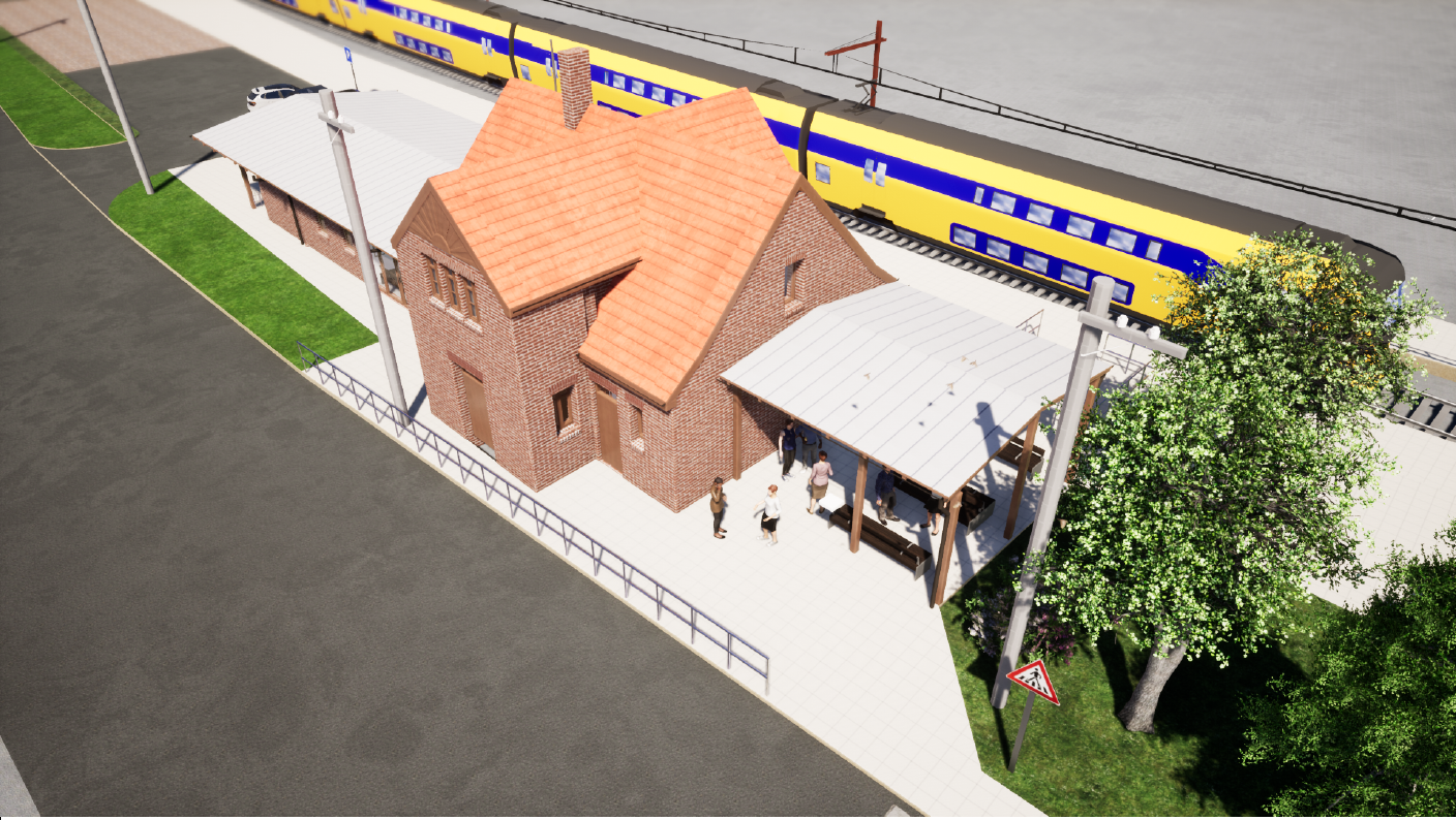 Dworzec Kuźnica (Hel) Fot. PKP S.A.