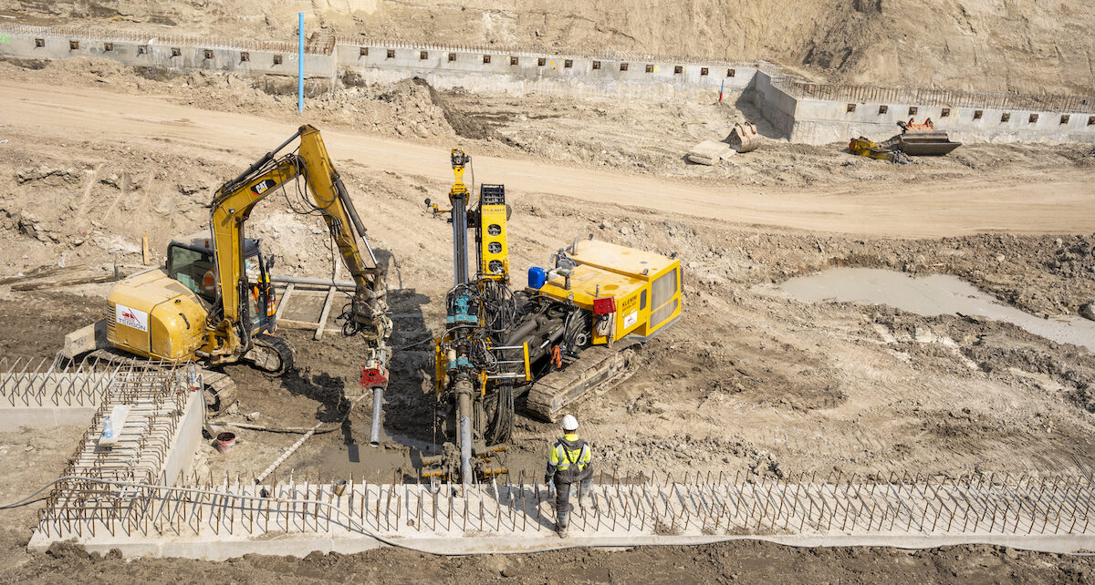 Łódź, budowa przystanku Koziny (fot. ilustracyjne / Łukasz Brylowski / http://tunel-laczypolske.pl)