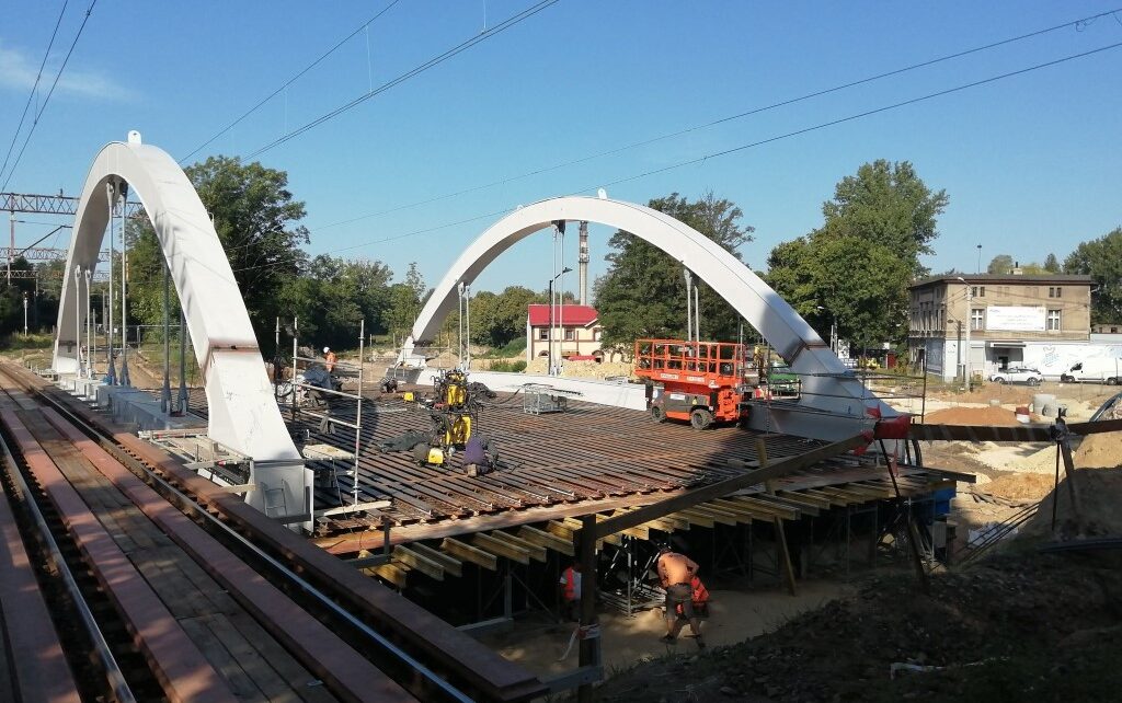 Budowa wiaduktu w Mikołowie (fot. Sebastian Szlachta)