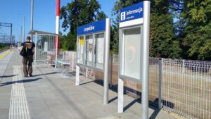 Nowy peron w Leopoldowie (fot. PKP PLK)