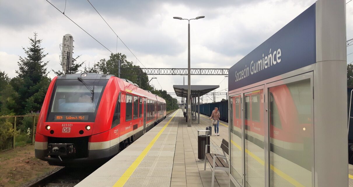 Stacja Szczecin Gumieńce (fot. Bartosz Pietrzykowski / PKP PLK)