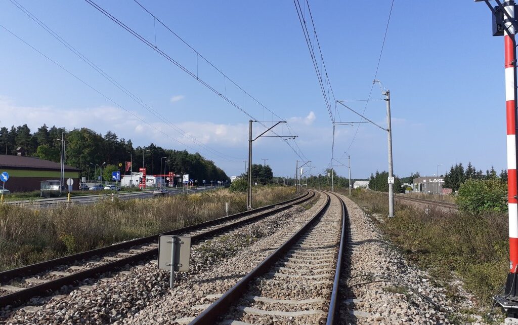 Tu powstanie nowy przystanek kolejowy Wolbrom Zachodni (fot. Krzysztof Wasko / PKP PLK)