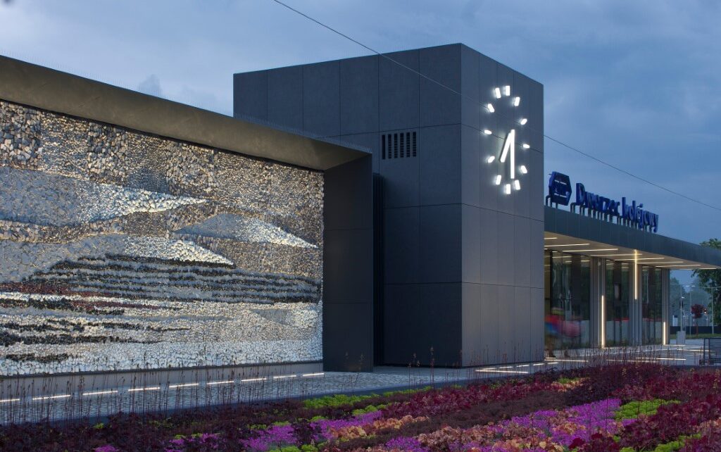 Dworzec PKP Oświęcim - Zwycięzca konkursu Dworzec Roku 2021