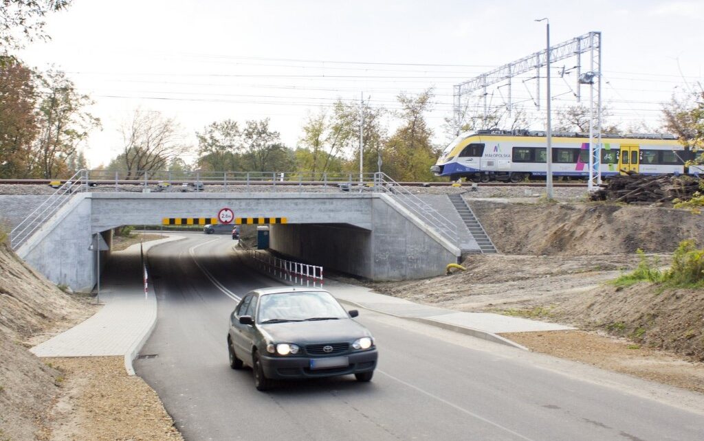 Chrzanów, wiadukt na ul. Zbożowej (fot. Szymon Grochowski / PKP PLK)