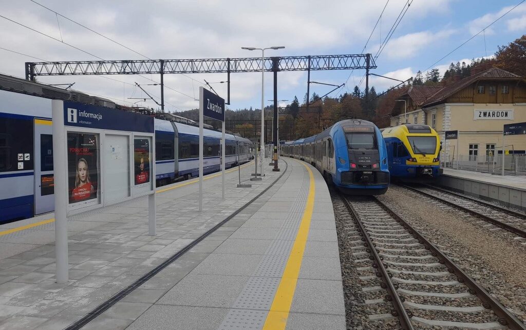 Stacja Zwardoń (fot. Maciej Kubarski / PKP PLK)
