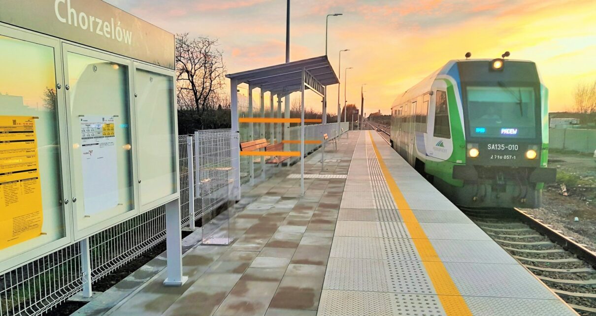 Stacja Chorzelów (fot. Dominik Konarek / PKP PLK)