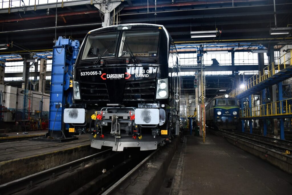 Nowa lokomotywa Vectron dla CARGOUNIT (fot. Adam Kupniewski)