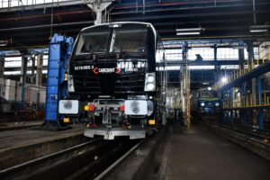 Nowa lokomotywa Vectron dla CARGOUNIT (fot. Adam Kupniewski)