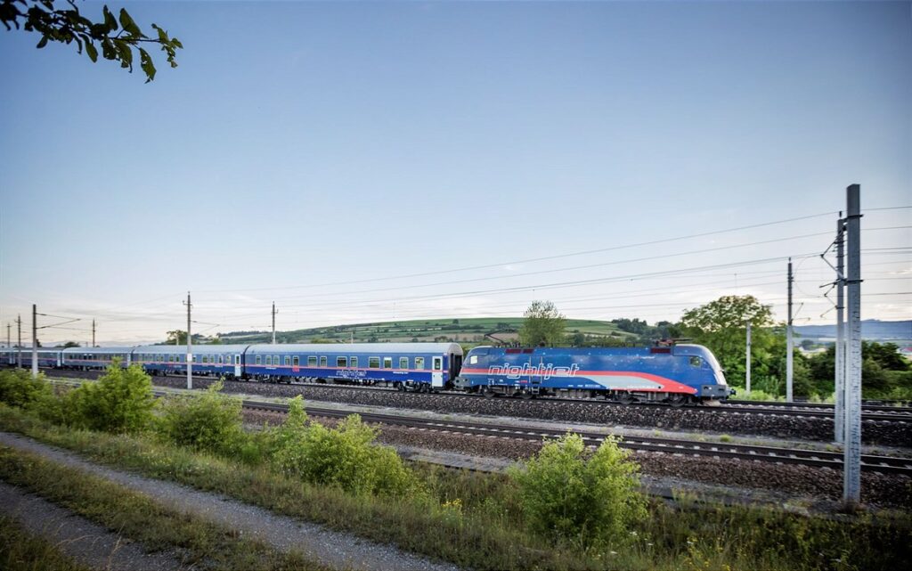 Pociąg Nightjet ÖBB (fot. Harald Eisenberger)