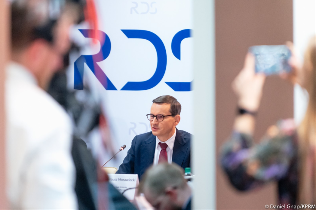 Premier Mateusz Morawiecki (fot. Daniel Gnap / Kancelaria Prezesa Rady Ministrów)