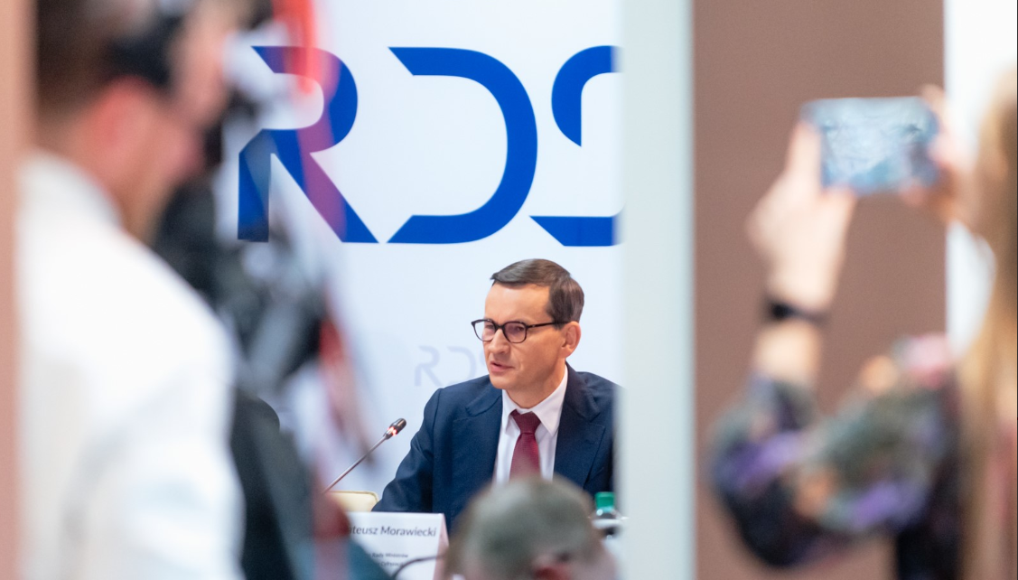 Premier Mateusz Morawiecki (fot. Daniel Gnap / Kancelaria Prezesa Rady Ministrów)