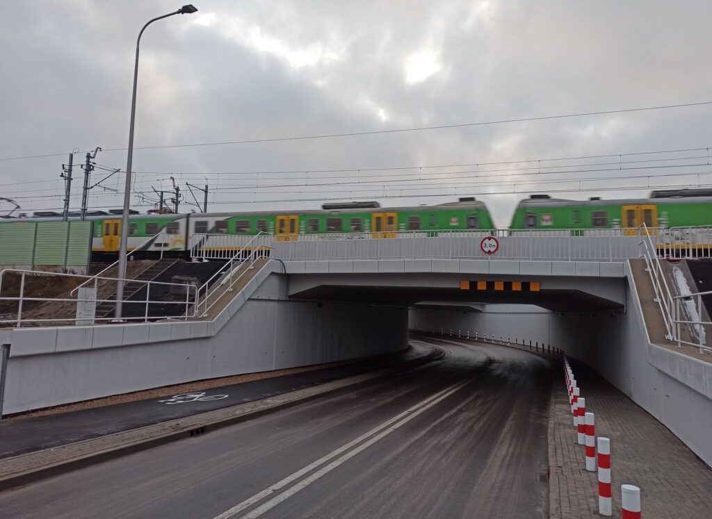 Tunel pod torami w ZIelonce (fot. Martyn Janduła / PKP PLK)