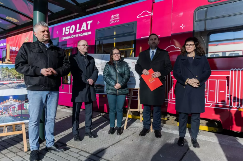 150 lat gdańskich tramwajów. fot. Dominik Paszliński