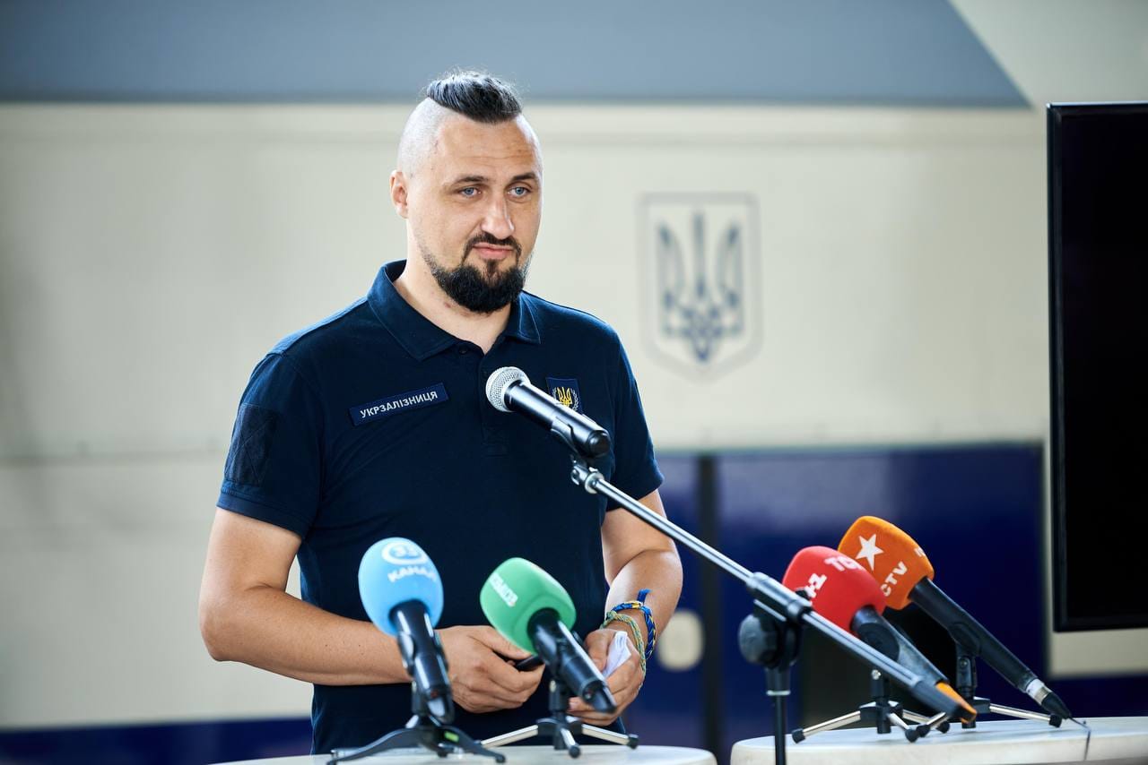 Aleksander Kamyszyn, Prezes Zarządu Ukrzaliznytsia (fot. UZ)