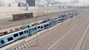 Wizualizacja myjni automatycznej PKP Intercity (fot. nadesłane)