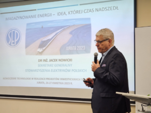 Dr inż. JACEK NOWICKI, SEKRETARZ GENERALNY SEP