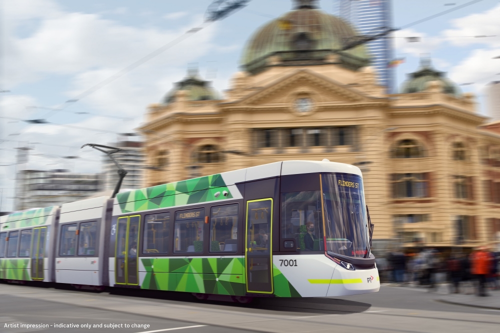 Tramwaje dla Melbourne dostarczy Alstom. Silniki do pojazdów wyprodukuje Škoda Group.