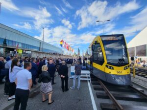 Tramwaj dla Sarajewa, Stadler (Fot. Michał Ciechowski)