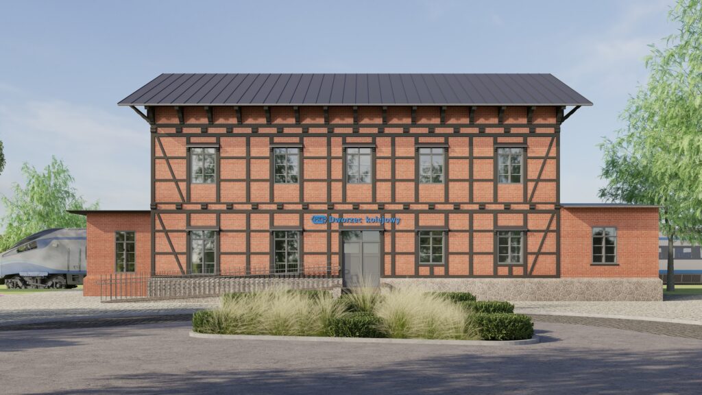 Dworzec kolejowy Gronowo Elbląskie (fot. PKP S.A.)