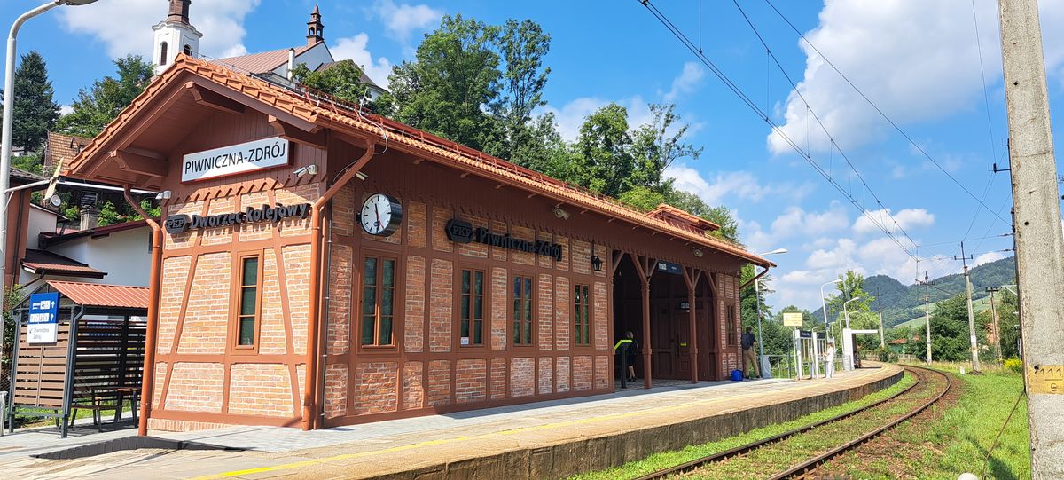 Dworce w Dolinie Popradu / Piwniczna Zdrój (fot. PKP S.A.)