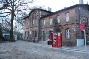 Dworzec kolejowy Nowiny Wielkie (fot. PKP S.A.)