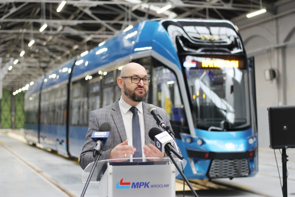 Prezes MPK Wrocław Witold Woźny (fot. nadesłane)