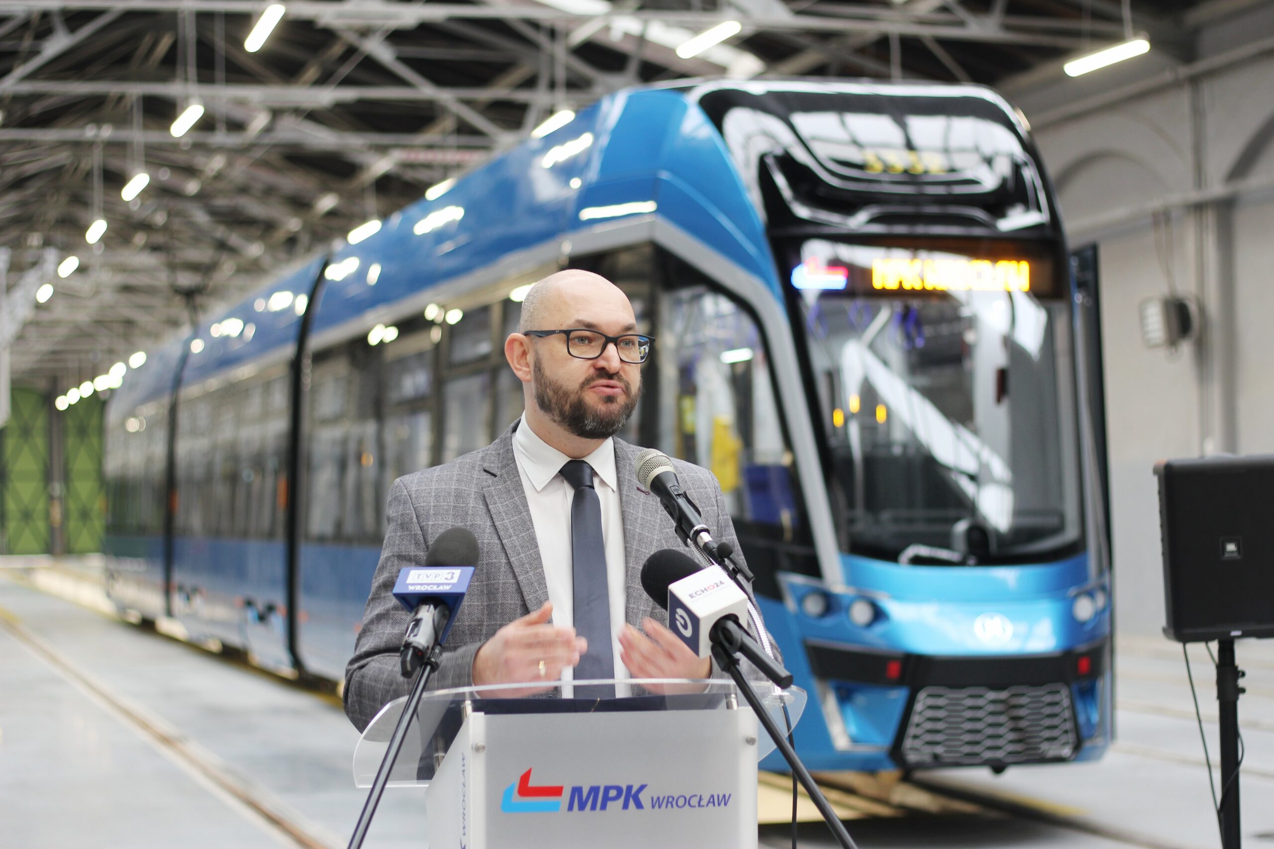 Prezes MPK Wrocław Witold Woźny (fot. nadesłane)