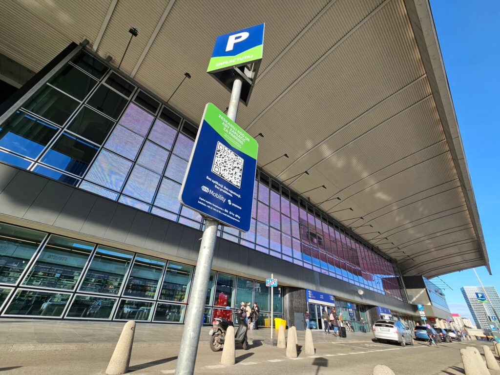 Parking PKP Mobility z nowym sposobem płatności (fot. PKP S.A.)