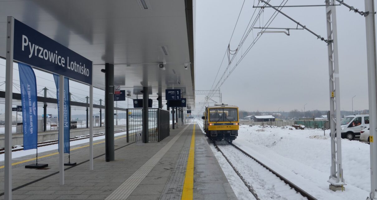 Stacja Pyrzowice Lotnisko (fot. Marta Pabiańska / PKP PLK)