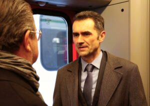 Piotr Malepszak, podsekretarz stanu w Ministerstwie Infrastruktury (fot. Michał Ciechowski | Raport Kolejowy)
