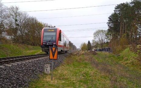 Miejsce budowy nowego przystanku kolejowego Grudziądz Rządz (fot. Mirosław Lewandowski / PKP PLK)